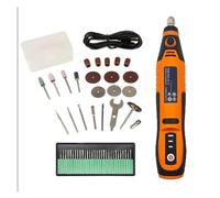 21000 giri/min USB Cordless Rotary Tool Mini Trapano Penna for Incisione USB Elettrico Mini Trapano Senza Fili Con Accessori Set FAI DA TE Lucidatura, Incisione(B)