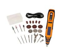 21000rpm USB Cordless Rotary Tool Mini Trapano Penna For Incisione Elettrico Wireless Con Accessori Set Fai Da Te Controlli Semplici E Intuitivi(Orange)