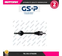 210033 Albero motore/Semiasse anteriore sinistro (MARCA-GSP)..