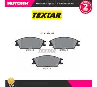 2101202 Kit pastiglie freno a disco anteriore (MARCA TEXTAR)..