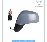 210304Ksn Derb Specchio Retrovisore Sx Sinistro Vetro Asf. Calotta Da Verniciar