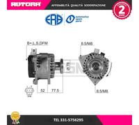210330A Alternatore (MARCA ERA)..