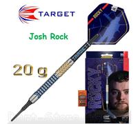 Target Darts Josh Rock Gen 1 Soft Tip Darts, 90% Tungsten Darts, Generation 1, 20G | Set di Freccette Pixel Tip, Freccette in Edizione per Giocatori con Punte morbide elettroniche Nere