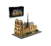 Lego Architecture 21061 Notre-Dame De Paris, Kit Modellismo Per Adulti Di Monumento Da Collezione, Regalo Per Mamma O Papà