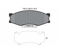 2109901 Kit pastiglie freno, Freno a disco Textar
