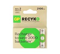 210AAHCE Batt: Ni-MH AA 1,2 V 2100 mAh ReCyko -20-50 °C 2 pz. GP