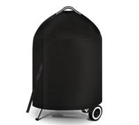 210D Poliestere Griglia Nero 210D Poliestere Cappa Grill Nero (74 * 74 | impermeabile, tessuto pesante 210D, protegge da pioggia e neve, ideale per l'inverno