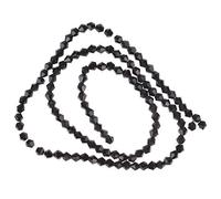 210pcs sfaccettato Perle di Cristallo Bicolore 4mm per Gioielli Artigianato Decorazione Nero Creativo e utile Practical Design