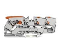 2110-5301 Connettore: binario - 05-16 mm² Vie: 1 morsetto: 3 grigio push-in WAGO