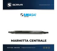 211006 Silenziatore centrale adatto a Citroen Dyane 6 - 2cv (MARCA IMASAF)