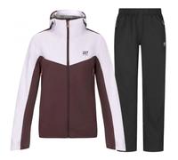 2117 of Sweden Jacks 2.5L, Completo antipioggia, donna, bordeaux/nero