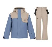 2117 of Sweden Misan giacca/pantaloni da sci set, junior, blu/beige