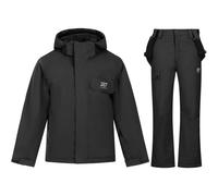 2117 of Sweden Misan, set giacca/pantalone da sci, junior, nero
