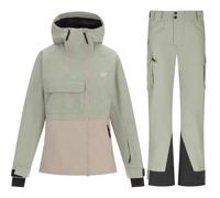 2117 of Sweden Set giacca/pantalone da sci Krasse, donna, verde chiaro