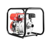 212 CC 7,5 HP 4 tempi ad alte prestazioni e portatile, pompa per acqua sporca a benzina, con 25000 l/h, colpo d'acqua da 30 m, 3600 giri/min e tubo dell'acqua