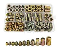 212 dadi esagonali M4/M5/M6/M8 in lega di zinco per mobili in legno