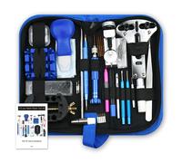 212pcs Kit di strumenti di riparazione per apriorologio orologio leva coltello cacciavite perno martello Set orologiaio Band Link accessorio per Clockmaker Watch repair kit