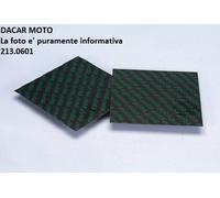 213.0601 SET LASTRE IN FIBRA DI CARBONIO MM.110X100 SP.0,35 POLINI