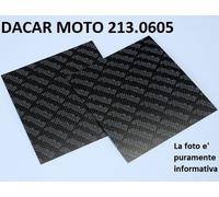 213.0605 SET LASTRE IN FIBRA DI CARBONIO MM.110X100 SP.0,33 POLINI