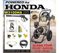 213 bar/3.100 PSI Idropulitrice Waspper W3100HA, Honda, 5,5 HP