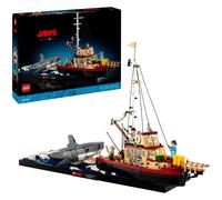 lego ideas - lo squalo - lego 21350 ricrea l'emozionante scena del film lo squalo anni 18+ 1503pz