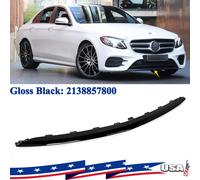 2138857800 Per Mercedes Benz Classe E W213 2016-2019 Paraurti Anteriore Impatto Centro Modanatura Trim E200 E220 E250 E300 E350 Labbro Anteriore as shown