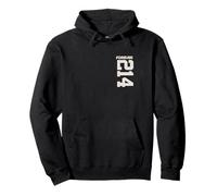 214 Area Code Forever Dallas Texas Local Pride Felpa con Cappuccio