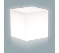 214 Q.TA' 1 VASO CUBE BRIGHT 40X40XH41CM 13,5 L BIANCO