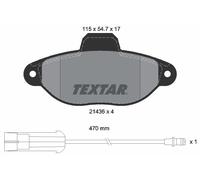 2143603 Kit pastiglie freno, Freno a disco Textar