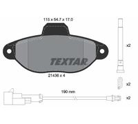 2143609 Kit pastiglie freno, Freno a disco Textar