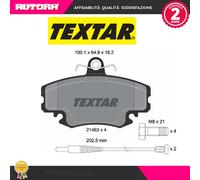 2146304 Kit pastiglie freno a disco ant.(MARCA TEXTAR)