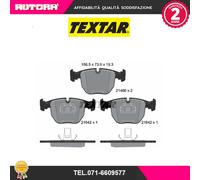 Set di pastiglie freno TEXTAR 2148602, anteriore