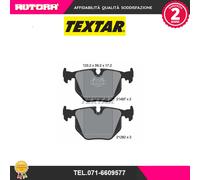 2148703 Kit pastiglie freno posteriore adatto a Bmw 3 (E46) (MARCA-TEXTAR)..