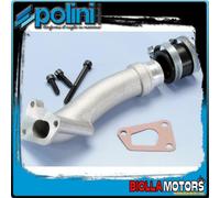 215.0163 COLLETTORE ASPIRAZIONE POLINI PIAGGIO VESPA 125 2T ETS CARBURATORE CP 2