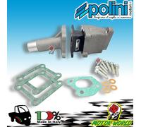 MF2938 POLINI COLLETTORE ASPIRAZIONE LAMELLARE CARBURATORE DELLORTO 19 APE 50