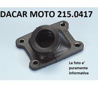 215.0417 COLLETTORE CARBURATORE D.19 POLINI DERBI GPR 50 racing dal 2006->