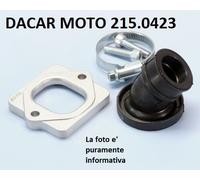 215.0423 COLLETTORE CARBURATORE POLINI PIAGGIO ZIP 50 SP H2O mod.2000