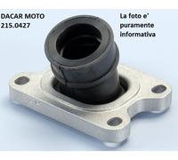 215.0427 COLLETTORE CARBURATORE D21 360 GRADI POLINI YAMAHA DT 50 R MINARELLIAM6