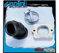 215.0429 COLLETTORE ASPIRAZIONE POLINI EVO D.30 GILERA GP1 50 EURO2, OPEN, RACE