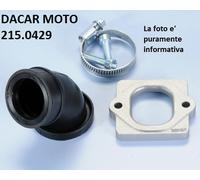 215.0429 COLLETTORE CARBURATORE D19 POLINI PIAGGIO FREE