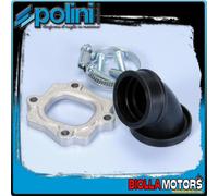 215.0433 COLLETTORE ASPIRAZIONE POLINI EVO D.36 APRILIA SR 50 2T mod.94, 95, 96
