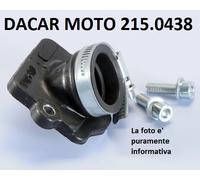 215.0438 COLLETTORE CARBURATORE POLINI PIAGGIO NRG-NTT-MC2 - QUARTZ