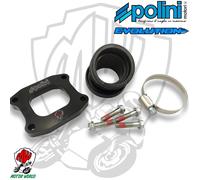 215.0455 COLLETTORE ASPIRAZIONE POLINI EVO D.38 PIAGGIO DIESIS 50 2T 2001