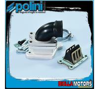 COLLETTORE ASPIRAZIONE LAMELLARE POLINI CARBURATORE DELL'ORTO PWK 28 30 PER