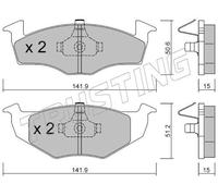 215.2 TRUSTING PAST.FRE.VW Golf III Tdi(96-97)ABS Ate Trusting Freni