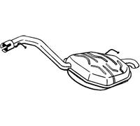 215 CV SILENZIATORE POSTERIORE PER VOLVO XC70 II Van 136 2.4 D5 AWD KW 158 CV 21