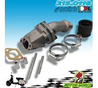 2150118 POLINI COLLETTORE ASP. MONOLAMELLARE CARB. CP VESPA 50 L N R / SPECIAL
