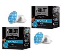 216 Capsule Caffè Bialetti Miscela Napoli Espresso Forte Originali NO 128