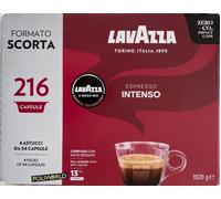 216 capsule caffè LAVAZZA A MODO MIO espresso gusto INTENSO scorta # 96 160 144
