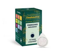 216 Cialde Filtro Carta 44mm SanDemetrio FINOCCHIO BIO 100%Naturale